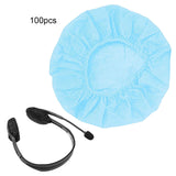 Maxbell Disposable Headphone Covers Earcup Covers Stretch for Net Bars Blue