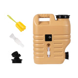 Maxbell Water Storage Bucket 12L with Handle Jugs PP for Dish Washing Survival