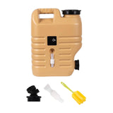 Maxbell Water Storage Bucket 12L with Handle Jugs PP for Dish Washing Survival