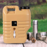 Maxbell Water Storage Bucket 12L with Handle Jugs PP for Dish Washing Survival
