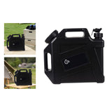 Maxbell Water Storage Tank 3.17Gallon Bucket Cleaning Brush for Survival BBQ Tourism Black