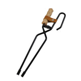 Maxbell Fireplace Tongs Fire Place Picnic Heat Insulation Outdoor Fire Tongs clip