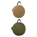 Maxbell Earphone Carrying Case Protective Cable Organizer Bag Headphone Case Travel Khaki