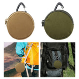 Maxbell Earphone Carrying Case Protective Cable Organizer Bag Headphone Case Travel Khaki