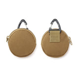 Maxbell Earphone Carrying Case Protective Cable Organizer Bag Headphone Case Travel Khaki