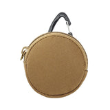 Maxbell Earphone Carrying Case Protective Cable Organizer Bag Headphone Case Travel Khaki
