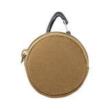 Maxbell Earphone Carrying Case Protective Cable Organizer Bag Headphone Case Travel Khaki