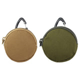 Maxbell Earphone Carrying Case Protective Cable Organizer Bag Headphone Case Travel Khaki