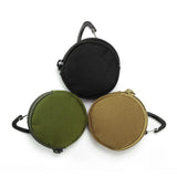 Maxbell Earphone Carrying Case Protective Cable Organizer Bag Headphone Case Travel Green