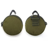 Maxbell Earphone Carrying Case Protective Cable Organizer Bag Headphone Case Travel Green