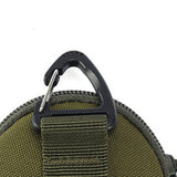 Maxbell Earphone Carrying Case Protective Cable Organizer Bag Headphone Case Travel Green