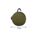 Maxbell Earphone Carrying Case Protective Cable Organizer Bag Headphone Case Travel Green