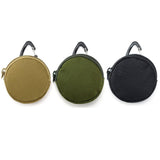 Maxbell Earphone Carrying Case Protective Cable Organizer Bag Headphone Case Travel Green