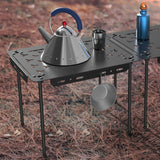 Maxbell Portable Camping Foldable Table Heavy Duty Rack for BBQ Outdoor Hiking
