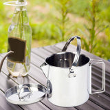 Maxbell 1.2L Camping Kettle Cooker Equipment Lightweight for Backpacking Trip Coffee