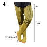 Maxbell Fishing Hip Waders Wading Trousers Hip Boots Thigh Waders for Men Women 41