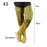Maxbell Fishing Hip Waders Wading Trousers Hip Boots Thigh Waders for Men Women 43