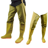 Maxbell Fishing Hip Waders Wading Trousers Hip Boots Thigh Waders for Men Women 45