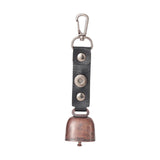 Maxbell Vintage Style Outdoor Camping bell Pendant Metal for Livestock Cow Black