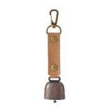 Maxbell Vintage Style Outdoor Camping bell Pendant Metal for Livestock Cow Brown
