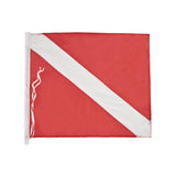 Maxbell Dive Flag down Flag Polyester Heavy Duty for Spearfishing Outdoor
