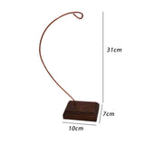 Maxbell Camping Table Lamp Pole Lantern Stand Light Holder for Outdoor Backpacking Semicircle