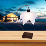 Maxbell Camping Table Lamp Pole Lantern Stand Light Holder for Outdoor Backpacking Semicircle