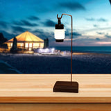 Maxbell Camping Table Lamp Pole Lantern Stand Light Holder for Outdoor Backpacking T Shape