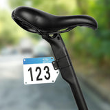 Maxbell Racing Number Plate Cards Bracket Portable for Cycling Events Bicycle Race