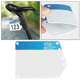 Maxbell Racing Number Plate Cards Bracket Portable for Cycling Events Bicycle Race