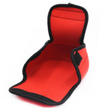 Maxbell Fishing Reel Bag Fishing Reel Protective Case Shockproof Tote Tackle Bag red
