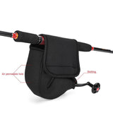 Maxbell Fishing Reel Bag Fishing Reel Protective Case Shockproof Tote Tackle Bag red
