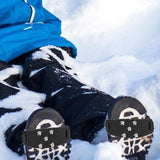 Maxbell Ice Snow Grippers Crampons Cleats for Outdoor Activities Snow Walking Hiking