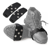 Maxbell Ice Snow Grippers Crampons Cleats for Outdoor Activities Snow Walking Hiking