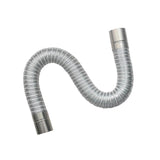 Maxbell Flue Extension Tube Chimney Fire Place Stove Pipe for Hot Tents Wood Stove 6cmx2m