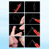 Maxbell Portable Fishing Hook Remover Fishing Hook Detacher Fishing Supplies Red