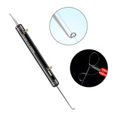 Maxbell Portable Fishing Hook Remover Fishing Hook Detacher Fishing Supplies Black