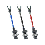 Maxbell Adjustable Rod Holders for Bank Fishing Tackle Tool Bracket Fish Pole Holder Black