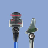 Maxbell Adjustable Rod Holders for Bank Fishing Tackle Tool Bracket Fish Pole Holder Black