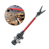 Maxbell Adjustable Rod Holders for Bank Fishing Tackle Tool Bracket Fish Pole Holder Red