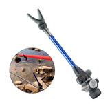 Maxbell Adjustable Rod Holders for Bank Fishing Tackle Tool Bracket Fish Pole Holder Blue