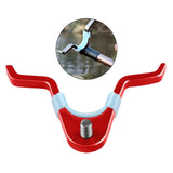 Maxbell Fishing Rod Rest Fishing Rod Rack Stand Fishing Accessory for Equipment Red