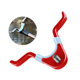 Maxbell Fishing Rod Rest Fishing Rod Rack Stand Fishing Accessory for Equipment Red