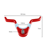 Maxbell Fishing Rod Rest Fishing Rod Rack Stand Fishing Accessory for Equipment Red