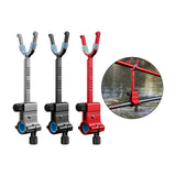 Maxbell Fishing Rod Holder Fishing Pole Holder Fishing Tool for Shore Men Fishing Gray