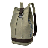 Maxbell Men's Canvas Backpack Rucksack Laptop Backpack for Mountaineering Hiking Green L