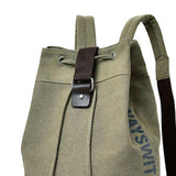 Maxbell Men's Canvas Backpack Rucksack Laptop Backpack for Mountaineering Hiking Green S