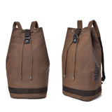 Maxbell Men's Canvas Backpack Rucksack Laptop Backpack for Mountaineering Hiking Coffee L