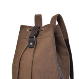 Maxbell Men's Canvas Backpack Rucksack Laptop Backpack for Mountaineering Hiking Coffee L