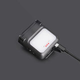 Maxbell Mini LED Headlamp Flashlight Body Sensor Lightweight with Head Strap Bright Black